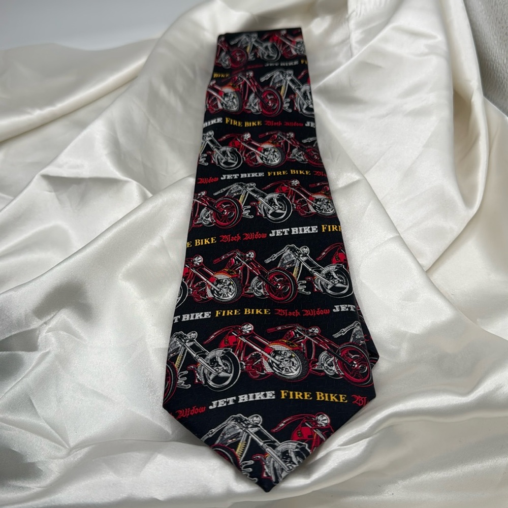 American Chopper Motorcycle Neck Tie